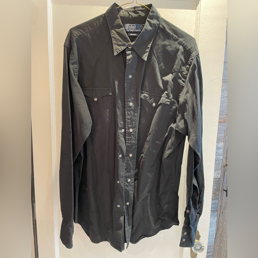 Men’s Polo Western style dress shirt